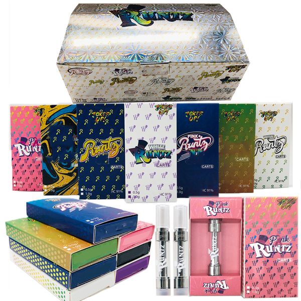 Runtz Vape Cartridges 0.8ml/1ml Ceramic Coil Carts Packaging Ecig Empty Pen 510 Thread Empty Vaporizer Thick Oil Atomizers Push Box
Runtz Vape Cartridges 0.8ml/1ml Ceramic Coil Carts Packaging Ecig Empty Pen 510 Thread Empty Vaporizer Thick Oil Atomizers Push Box