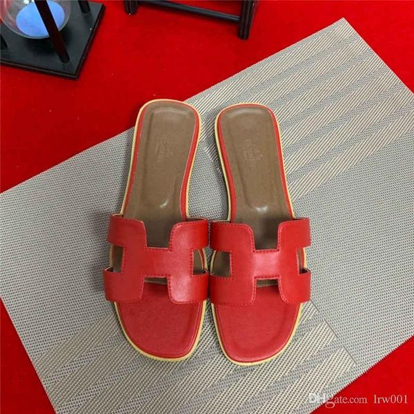 spring and summer new female fashion slippers leather hollow leather flat shoes luxury designer shoes indoor outdoor slippers, Red;white
spring and summer new female fashion slippers leather hollow leather flat shoes luxury designer shoes indoor outdoor slippers, Red;white