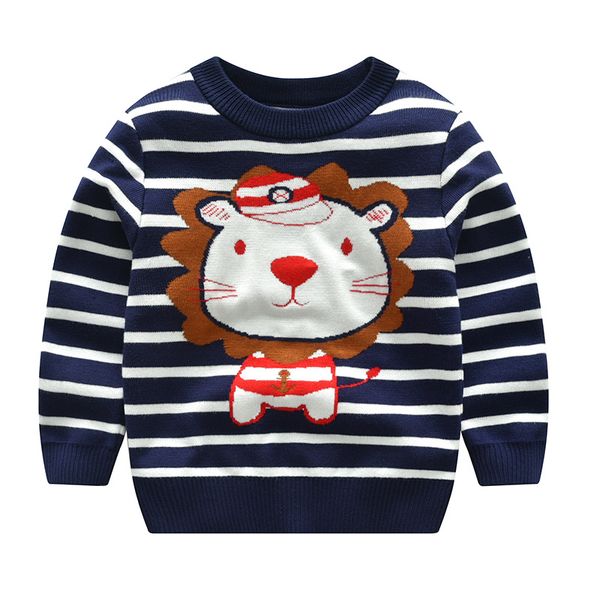 cysincos boys autumn winter cotton sweaters knitted kids pullover clothes children cartoon warm t-shirt striped clothing, Blue
cysincos boys autumn winter cotton sweaters knitted kids pullover clothes children cartoon warm t-shirt striped clothing, Blue