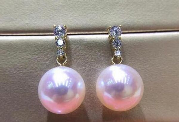 huge 12-13mm south sea genuine white pearl earrings yellow gold, Golden
huge 12-13mm south sea genuine white pearl earrings yellow gold, Golden