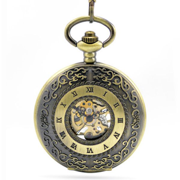 retro mechanical pocket watches flip clock necklace skeleton vintage pocket fob watch chain, Slivery;golden
retro mechanical pocket watches flip clock necklace skeleton vintage pocket fob watch chain, Slivery;golden