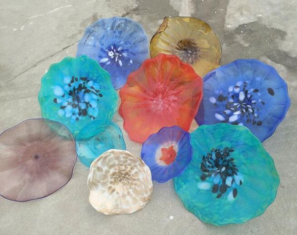 creative handmade blown murano glass wall plates flower design mouth blown glass wall lamps multi color hanging plates wall art
creative handmade blown murano glass wall plates flower design mouth blown glass wall lamps multi color hanging plates wall art