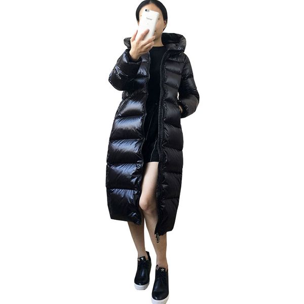 winter women down jackets 2019 cocoon long fashion white duck down coat female thicken loose outerwear warm ty338, Black
winter women down jackets 2019 cocoon long fashion white duck down coat female thicken loose outerwear warm ty338, Black
