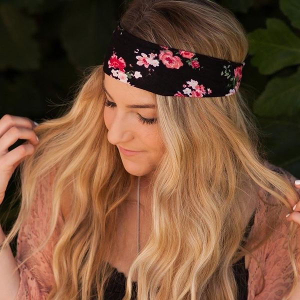 2016 europe and the united states new women's stretch hair accessories bohemian wind floral printed cotton knotted hair with a headband, Black;brown
2016 europe and the united states new women's stretch hair accessories bohemian wind floral printed cotton knotted hair with a headband, Black;brown