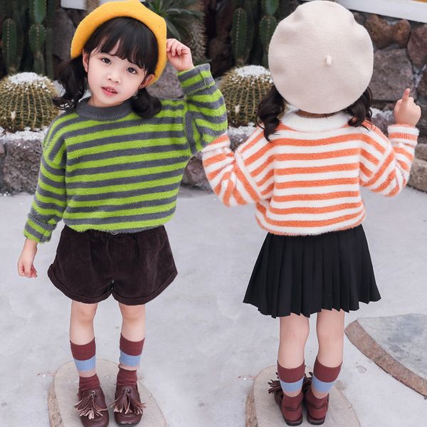 2019 baby girl boy striped sweater for autumn winter fashion kids girls sweaters children clothing, Blue
2019 baby girl boy striped sweater for autumn winter fashion kids girls sweaters children clothing, Blue