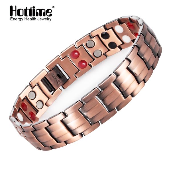 ime double row 4 in 1 bio elements energy magnetic bracelet men's fashion healing 99.95% pure copper bracelets bangles, Golden;silver
ime double row 4 in 1 bio elements energy magnetic bracelet men's fashion healing 99.95% pure copper bracelets bangles, Golden;silver