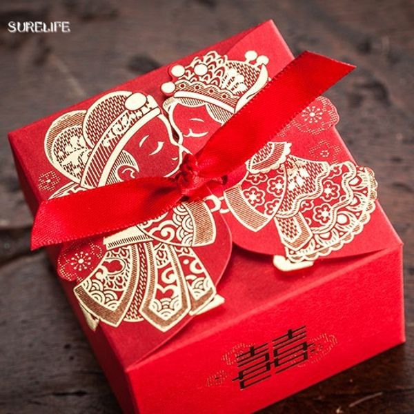 50pcs wedding favor boxeswith ribbon red chinese wedding candy box casamento favors and gifts boxes
50pcs wedding favor boxeswith ribbon red chinese wedding candy box casamento favors and gifts boxes