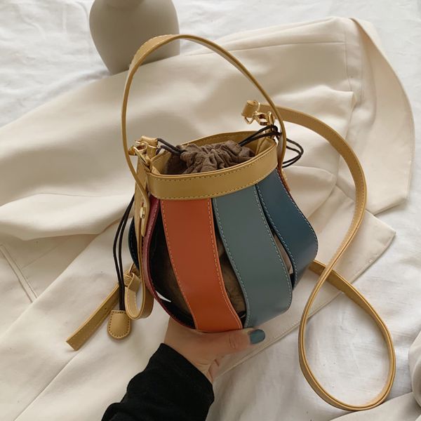 splice mini pu leather bucket bags for women 2020 crossbody shoulder handbags lady simple travel tote bag
splice mini pu leather bucket bags for women 2020 crossbody shoulder handbags lady simple travel tote bag