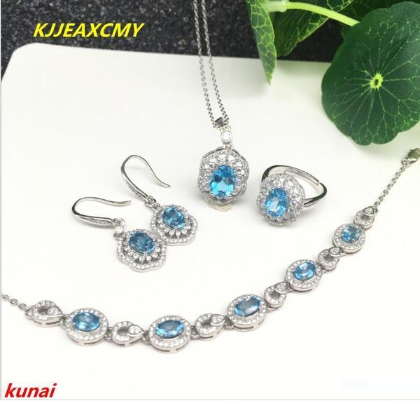 kjjeaxcmy boutique jewels caibao jewellery 925 silver inlaid with natural blue z female pendant ring earrings bracelet set, Black
kjjeaxcmy boutique jewels caibao jewellery 925 silver inlaid with natural blue z female pendant ring earrings bracelet set, Black