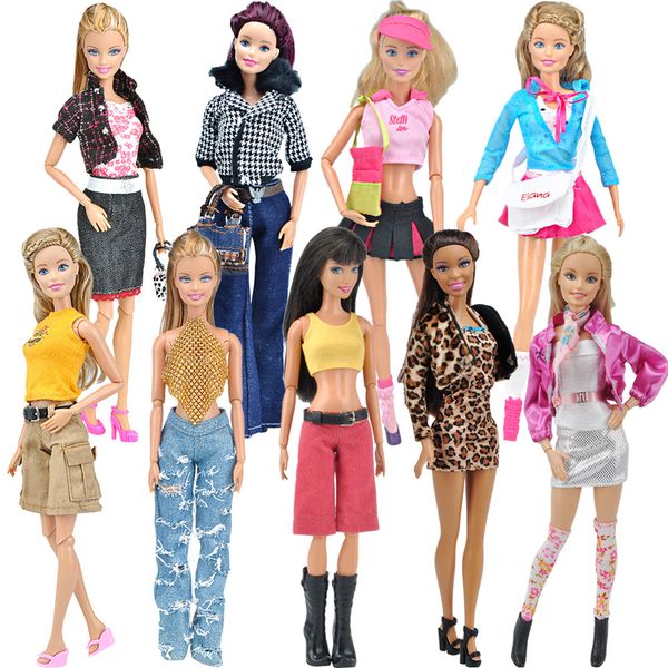 fashion doll party clothes elegant blouse four seasons casual wear suit for barbie doll trousers clothes accessories girls gift
fashion doll party clothes elegant blouse four seasons casual wear suit for barbie doll trousers clothes accessories girls gift
