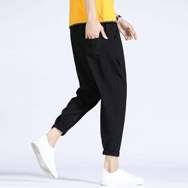 m-5xl plus size men cropped pants plain color elastic waist light weight summer streetwear casual pants men fashion clothing, Black
m-5xl plus size men cropped pants plain color elastic waist light weight summer streetwear casual pants men fashion clothing, Black