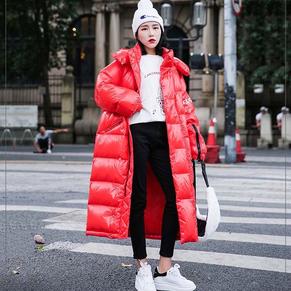 high-quality women fashion cotton coat 2019 new winter warm hooded bright face thick medium long red women's cotton coat ko187, Tan;black
high-quality women fashion cotton coat 2019 new winter warm hooded bright face thick medium long red women's cotton coat ko187, Tan;black