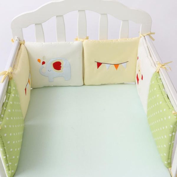 6pcs/lot cotton baby bed bumper protector newborn crib bumper toddler baby bedding set with cartoon pattern for infant
6pcs/lot cotton baby bed bumper protector newborn crib bumper toddler baby bedding set with cartoon pattern for infant