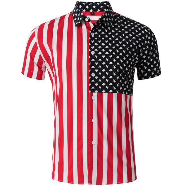 2019 men's clothes new spring and summer shirt men leisure short sleeve men business printed stripe shirt, White;black
2019 men's clothes new spring and summer shirt men leisure short sleeve men business printed stripe shirt, White;black
