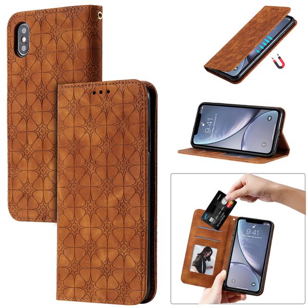 for iphone x xs case flip cover stand wallet leather embossed lucky flower strong magnetism auto adsorption for iphone xr/xs max
for iphone x xs case flip cover stand wallet leather embossed lucky flower strong magnetism auto adsorption for iphone xr/xs max