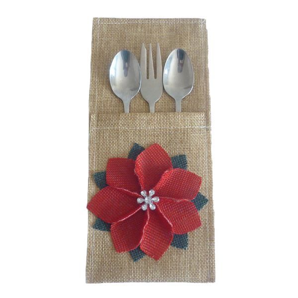 burlap tableware holders silverware holder cutlery pouch knifes fork bag 
burlap tableware holders silverware holder cutlery pouch knifes fork bag