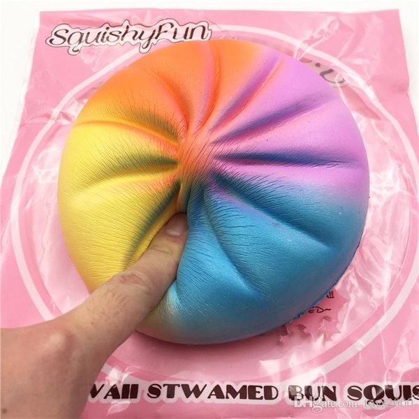 2017 sell super cute squishy toys 13cm rainbow bun soft squeeze cute novelty toys gift for children decompression toy
2017 sell super cute squishy toys 13cm rainbow bun soft squeeze cute novelty toys gift for children decompression toy