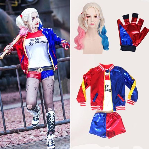 purim girls kids children quinn costume joker suicide squad cosplay halloween carnival jacket sets chamarras de, White
purim girls kids children quinn costume joker suicide squad cosplay halloween carnival jacket sets chamarras de, White