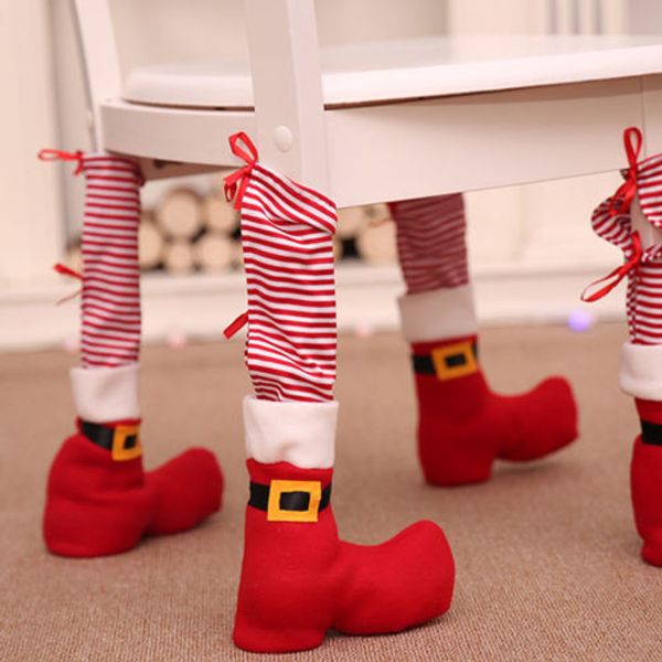 2019 fairy xmas chair leg protector stocking chairs table feet cover for party dinner christmas decor new christmas stocking
2019 fairy xmas chair leg protector stocking chairs table feet cover for party dinner christmas decor new christmas stocking