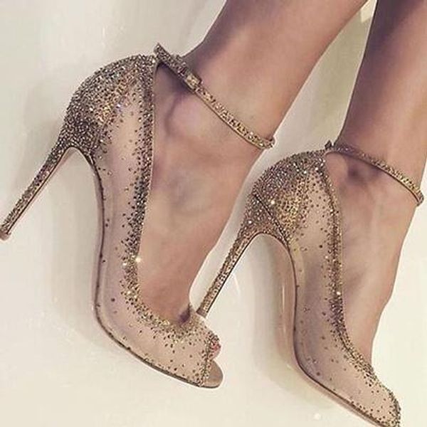 fish mouth high heel buckle sandals color shallow rhinestone thin heel large size wedding shoes, Black
fish mouth high heel buckle sandals color shallow rhinestone thin heel large size wedding shoes, Black