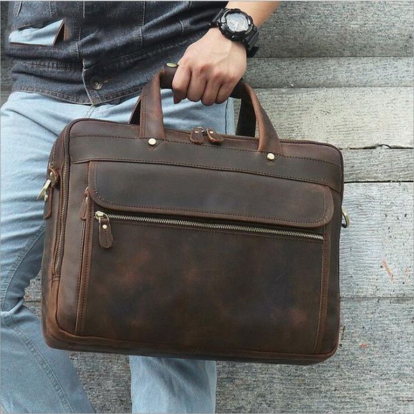 maheu crazy horse genuine leather handbags lapshoulder bags 15" 17inch computer bag double zipper pocket pc bag real cowhide
maheu crazy horse genuine leather handbags lapshoulder bags 15" 17inch computer bag double zipper pocket pc bag real cowhide