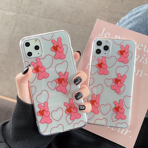 ins korea cute love illustration smiley pink bear phone case for iphone 11 pro max xs max xr x 7 8 plus soft tpu back cover
ins korea cute love illustration smiley pink bear phone case for iphone 11 pro max xs max xr x 7 8 plus soft tpu back cover