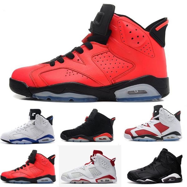 new 6 retro infrared carmine men's women's 6s olympic basketball sport blue unc wheat air angry bull white black cat j6 sneakers
new 6 retro infrared carmine men's women's 6s olympic basketball sport blue unc wheat air angry bull white black cat j6 sneakers