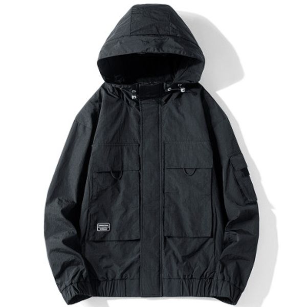 mens designer jackets solid color tooling coat fashion young style with cap 4 styles 2020 autumn new size m-4xl, Black;brown
mens designer jackets solid color tooling coat fashion young style with cap 4 styles 2020 autumn new size m-4xl, Black;brown