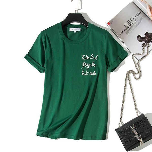 женская дизайнерская одежда женские рубашки letters вышивка футболки женщины 2019 хлопок o образным вырезом с коротким рукавом tshirts белый, White
женская дизайнерская одежда женские рубашки letters вышивка футболки женщины 2019 хлопок o образным вырезом с коротким рукавом tshirts белый, White