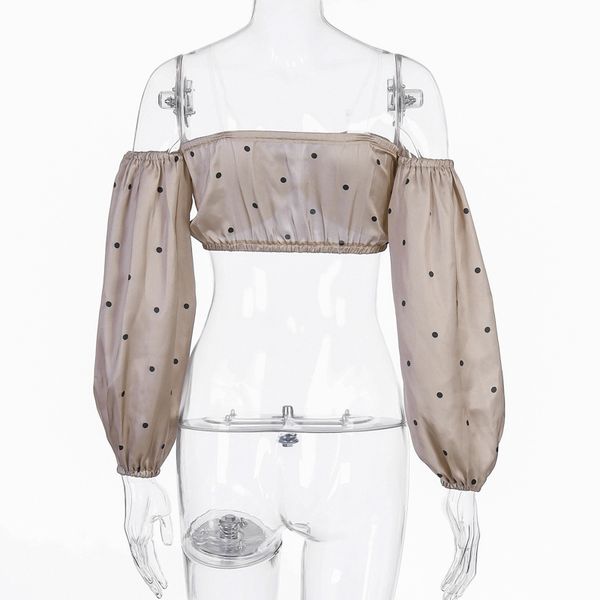 early spring 2020 new off-the-shoulder one-line collar with trend-lit lantern sleeves and long sleeves, White
early spring 2020 new off-the-shoulder one-line collar with trend-lit lantern sleeves and long sleeves, White