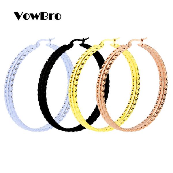 vowbro4 color large round earrings stainless steel fashion women charm exaggerated ear ring nighclub jewelry girl gift, Golden;silver
vowbro4 color large round earrings stainless steel fashion women charm exaggerated ear ring nighclub jewelry girl gift, Golden;silver