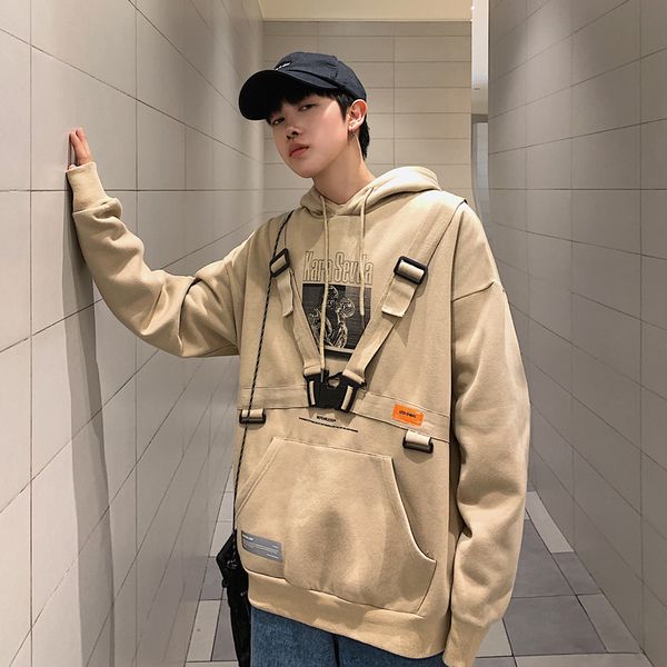 oversized japanese streetwear hip hop sweatshirts korean fashions hooded hoodie for male, Black
oversized japanese streetwear hip hop sweatshirts korean fashions hooded hoodie for male, Black