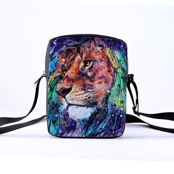ravidino custom series ladies fashion single shoulder diagonal bag men's messenger bag watercolor animal pattern leisure 23*17cm
ravidino custom series ladies fashion single shoulder diagonal bag men's messenger bag watercolor animal pattern leisure 23*17cm