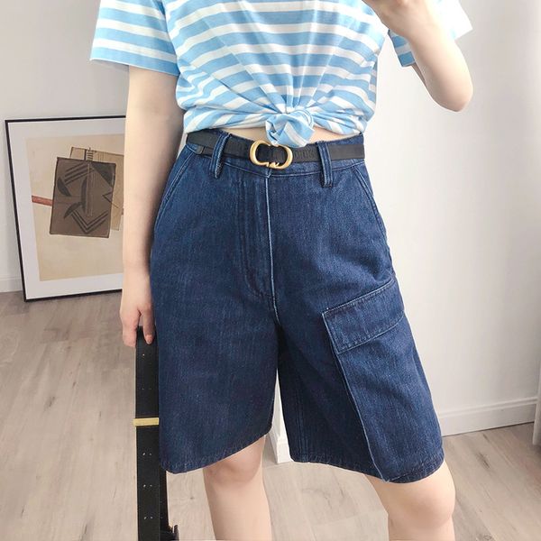 women denim shorts stright zipper pockets solid color simple summer new, Blue
women denim shorts stright zipper pockets solid color simple summer new, Blue