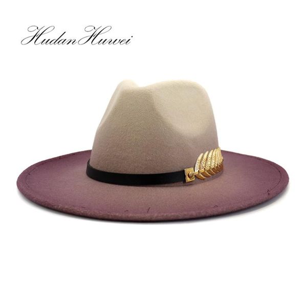new painted caps woolen hat cotton women woolen felt fedora couple flat brim mens fedora hat, Blue;gray
new painted caps woolen hat cotton women woolen felt fedora couple flat brim mens fedora hat, Blue;gray