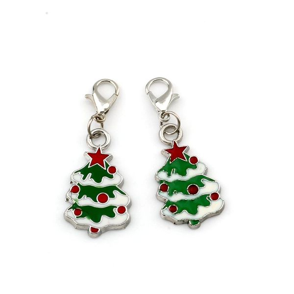 50pcs enamel christmas tree floating lobster clasps charm beads fit charm bracelet diy jewelry 14.5x40mm a-568b, Bronze;silver
50pcs enamel christmas tree floating lobster clasps charm beads fit charm bracelet diy jewelry 14.5x40mm a-568b, Bronze;silver