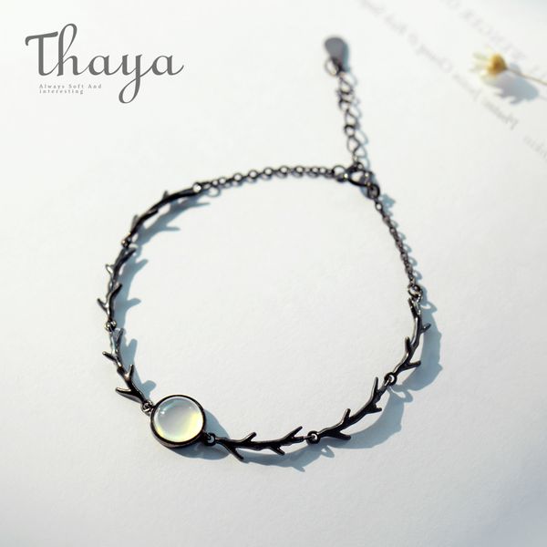 thaya moonstone филиал браслет s925 серебряный сумерки тонкая цепочка dainty драгоценный браслеты ручной работы для женщин дамы ювелирные из, Black
thaya moonstone филиал браслет s925 серебряный сумерки тонкая цепочка dainty драгоценный браслеты ручной работы для женщин дамы ювелирные из, Black