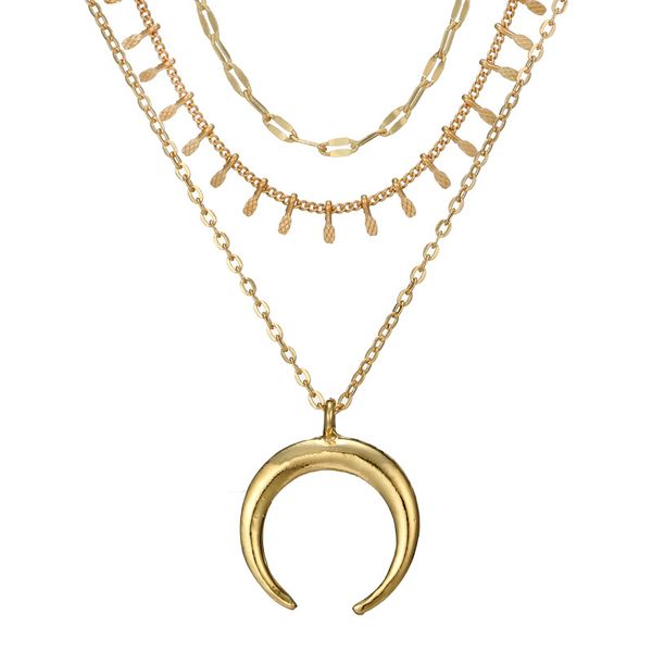 vintage multilayer acrylic ox horn moon tattoo chokers long necklaces boho necklace bijoux handmade for women summer fashion, Silver
vintage multilayer acrylic ox horn moon tattoo chokers long necklaces boho necklace bijoux handmade for women summer fashion, Silver