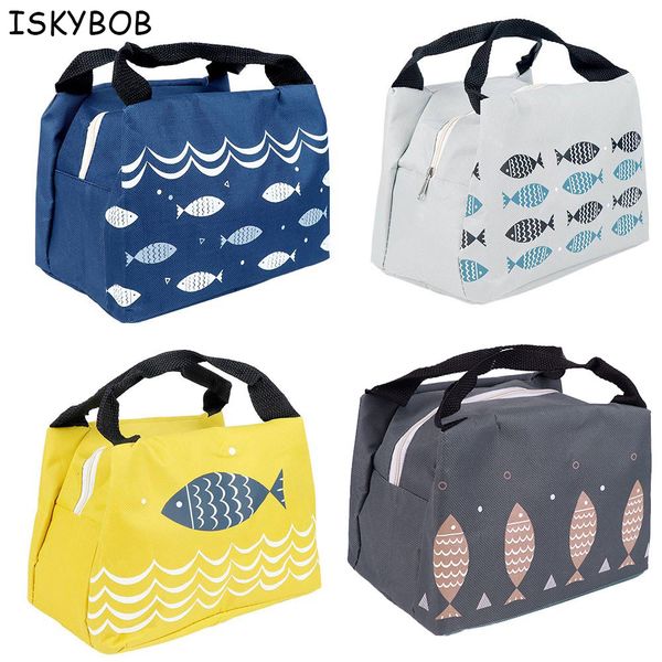 portable cartoon fish pattern travel picnic stripe lunch bag thermal insulation bag tote for women kids daily necessary, Blue;pink
portable cartoon fish pattern travel picnic stripe lunch bag thermal insulation bag tote for women kids daily necessary, Blue;pink