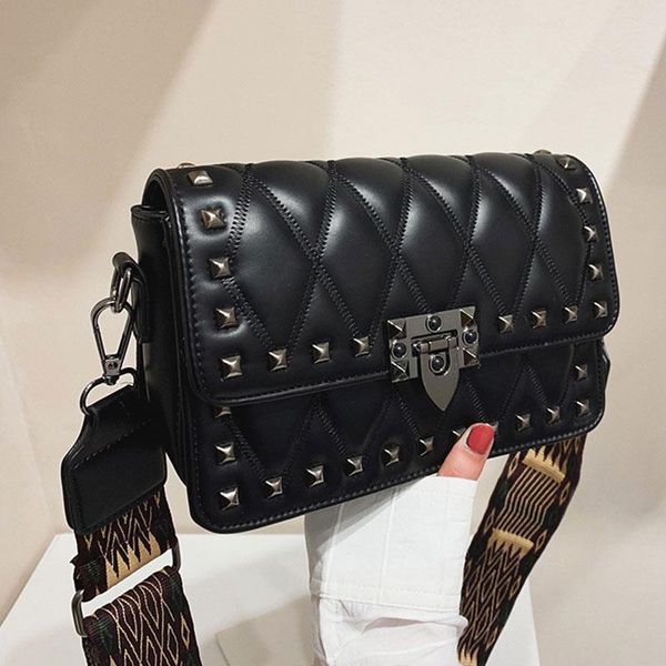 handbags women bags rivet crossbody bags for women 2020 fashion small shoulder messenger ladies hand bag
handbags women bags rivet crossbody bags for women 2020 fashion small shoulder messenger ladies hand bag