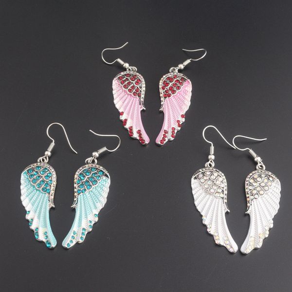 jrl angel wings dangle earrings antique gold silver color w crystal women girls biker bling jewelry gift wholesale kka6193
jrl angel wings dangle earrings antique gold silver color w crystal women girls biker bling jewelry gift wholesale kka6193