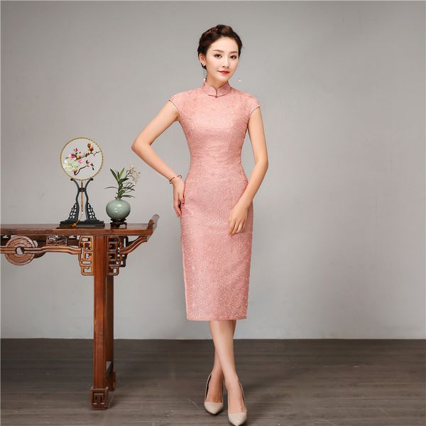 chinese style women slim long qipao 100% silk short sleeve cheongsam pink mandarin collar girl evening party dress vestidos, Red
chinese style women slim long qipao 100% silk short sleeve cheongsam pink mandarin collar girl evening party dress vestidos, Red