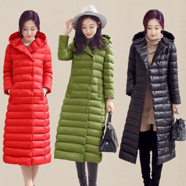 down parka 2019 new brand winter down jacket women long white duck jacket outwear ultralight hooded thin hat coat mujer 3xl, Black
down parka 2019 new brand winter down jacket women long white duck jacket outwear ultralight hooded thin hat coat mujer 3xl, Black