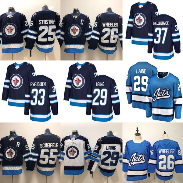2019 new winnipeg jets hockey jerseys 29 patrik laine jersey new 26 blake wheeler 33 dustinbyfuglien 55 mark scheifele 25 stastny 37 hellebu, Black;red
2019 new winnipeg jets hockey jerseys 29 patrik laine jersey new 26 blake wheeler 33 dustinbyfuglien 55 mark scheifele 25 stastny 37 hellebu, Black;red