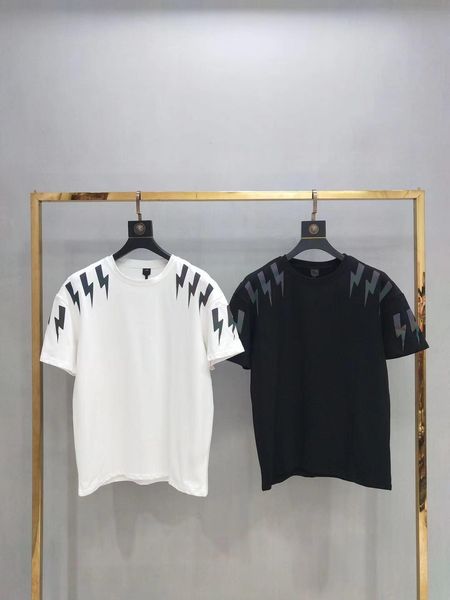 2019 new handsome fashion trend male designer t-shirt printing breathable anti-pilling fashion handsome men's t-shirt short sleeve wrin, White;black
2019 new handsome fashion trend male designer t-shirt printing breathable anti-pilling fashion handsome men's t-shirt short sleeve wrin, White;black