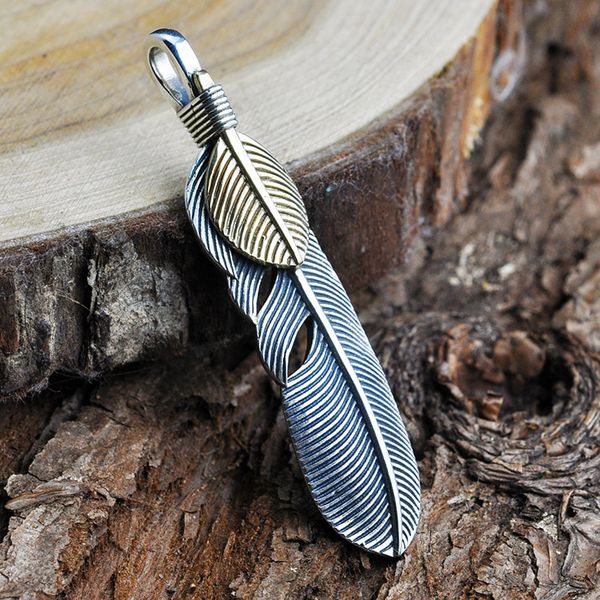925 sterling silver sunflower feather pendant genuine engraved goro s takahashi kagura retro thai silver pendant falling
925 sterling silver sunflower feather pendant genuine engraved goro s takahashi kagura retro thai silver pendant falling