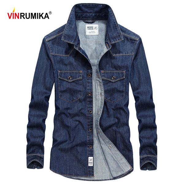 2020 autumn european men's casual style cowboy cotton long sleeve shirt spring man fashion classic denim blue shirts -3xl, White;black
2020 autumn european men's casual style cowboy cotton long sleeve shirt spring man fashion classic denim blue shirts -3xl, White;black