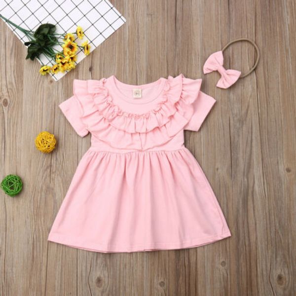 2019 baby kids girl party симпатичные оборками с коротким рукавом платье сплошного цвета + прекрасная повязка на голову принцесса экипировка, Red;yellow
2019 baby kids girl party симпатичные оборками с коротким рукавом платье сплошного цвета + прекрасная повязка на голову принцесса экипировка, Red;yellow