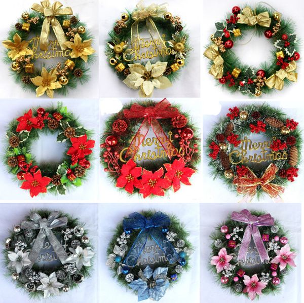 2019 latest new christmas wreath decoration with gold powder pendant christmas creative decorations christmas high-grade pine needles wreath
2019 latest new christmas wreath decoration with gold powder pendant christmas creative decorations christmas high-grade pine needles wreath
