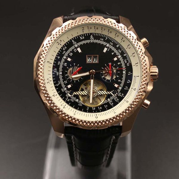 automatic mechanical outdoor men wristwatches navitimer mulliner tourbillon leather strap black dial 1884 rose gold mens watch watches, Slivery;brown
automatic mechanical outdoor men wristwatches navitimer mulliner tourbillon leather strap black dial 1884 rose gold mens watch watches, Slivery;brown